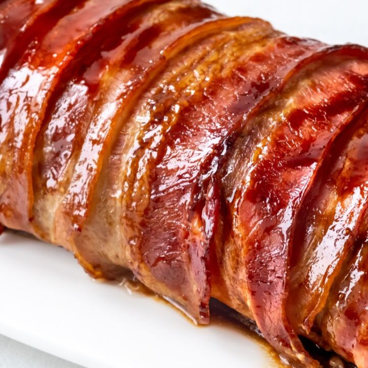 Bacon Wrapped Smoked Meatloaf Recipe