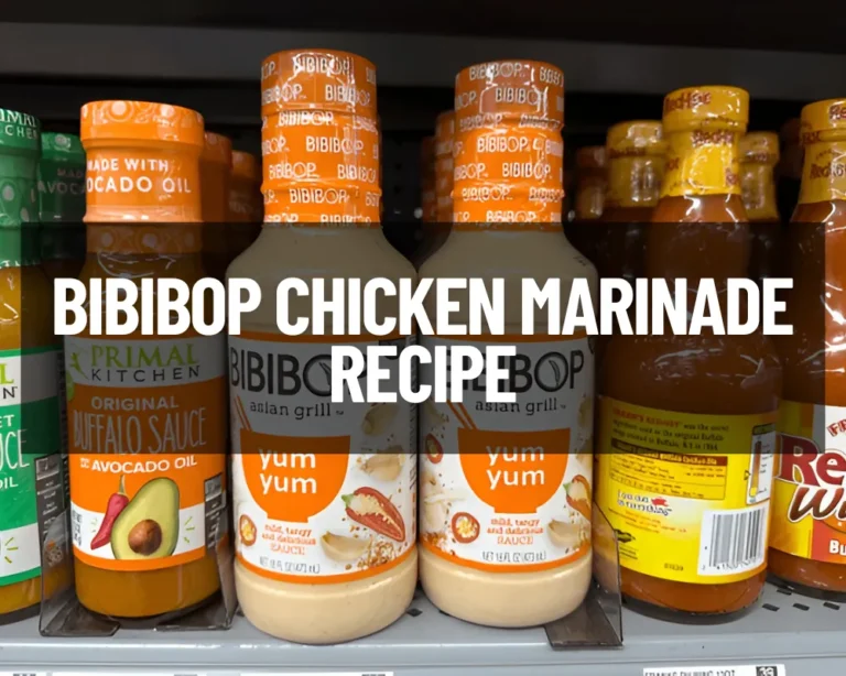 Bibibop Chicken Marinade Recipe