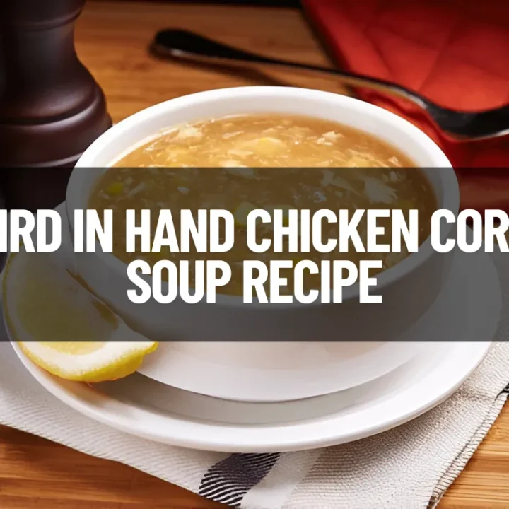 Bird in Hand Chicken Corn Soup Recipe