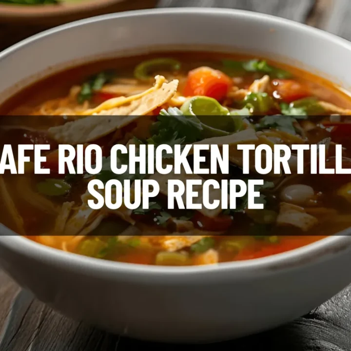 Cafe Rio Chicken Tortilla Soup Recipe