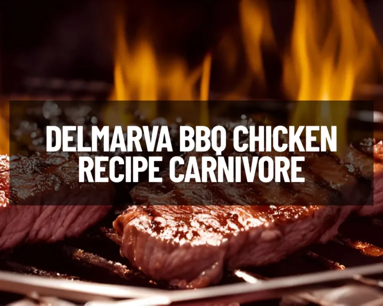 Delmarva Bbq Chicken Recipe (Carnivore)