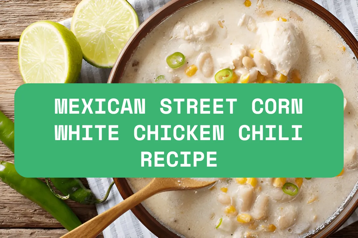 Mexican Street Corn White Chicken Chili Recipe