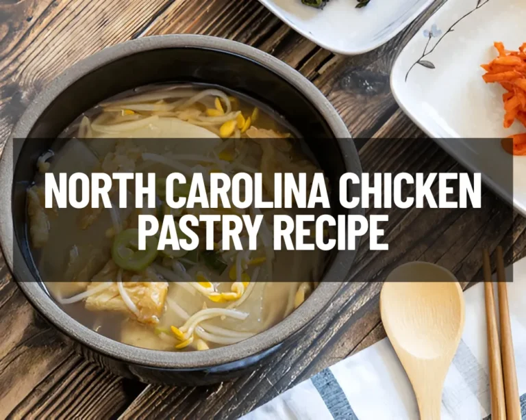 North Carolina Chicken Pastry Recipe