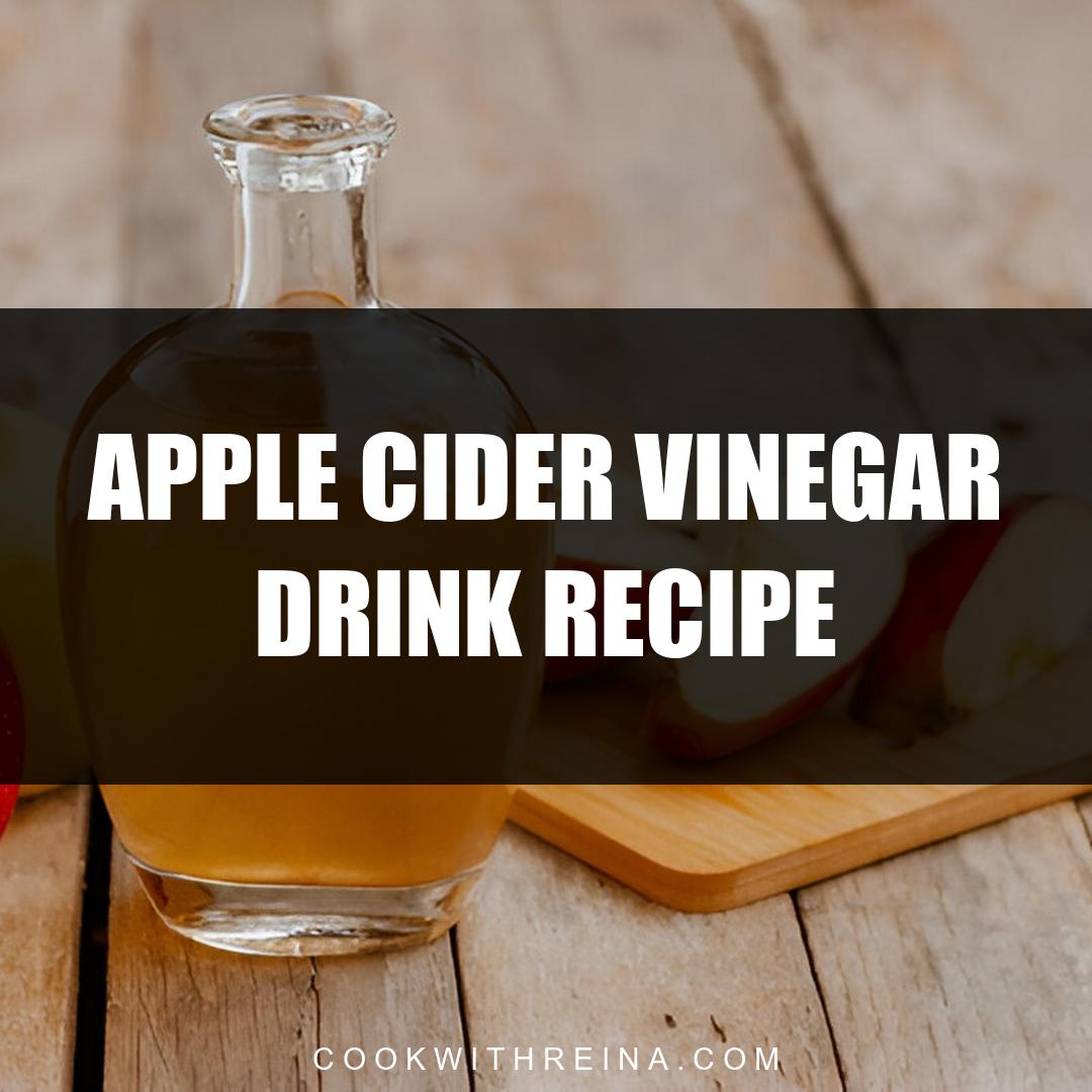 apple cider vinegar drink recipe