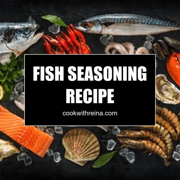 Fish Seasoning Recipe