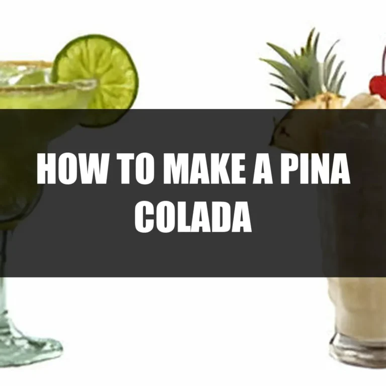 How To Make A Piña Colada