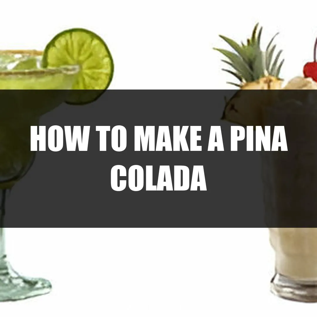how to make a pina colada