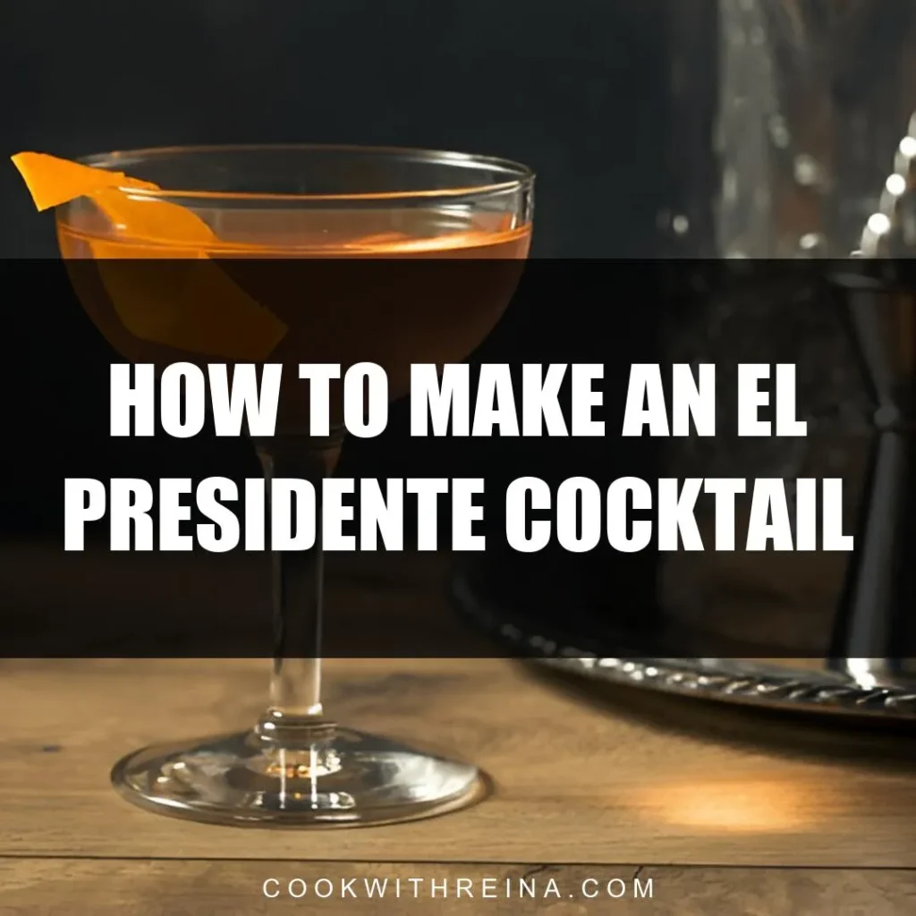 how to make an el presidente cocktail