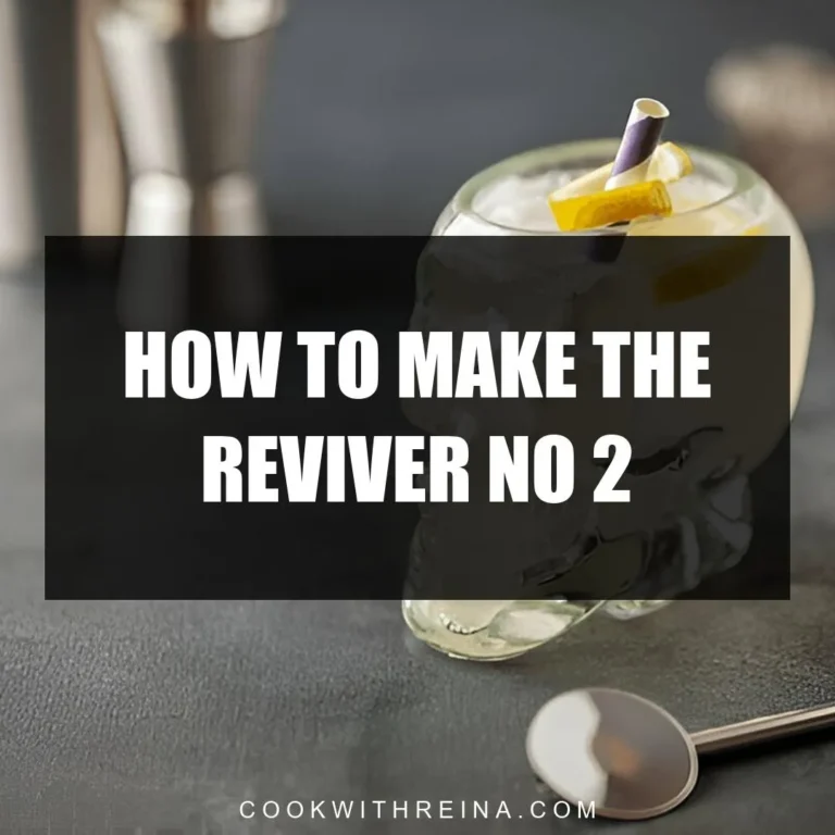 How To Make The Reviver No. 2
