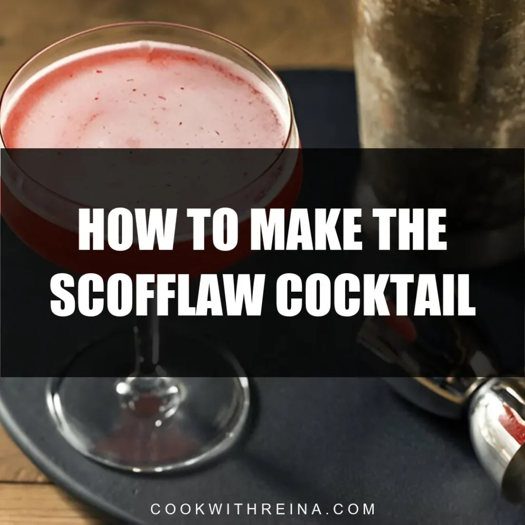 how to make the scofflaw cocktail