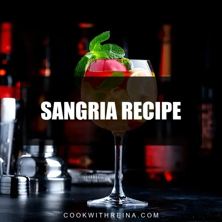 Sangria Recipe
