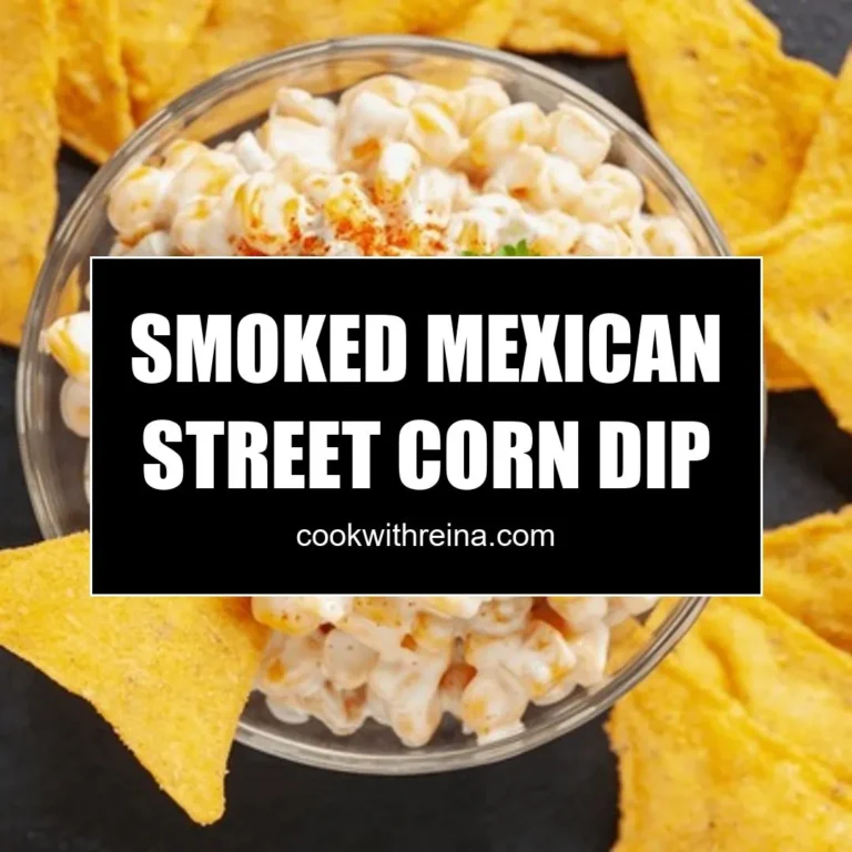 Smoked Mexican Street Corn Dip