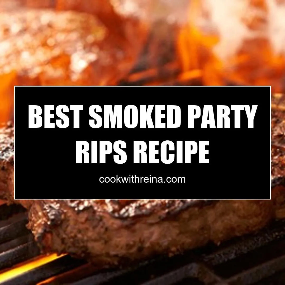 best smoked party rips recipe