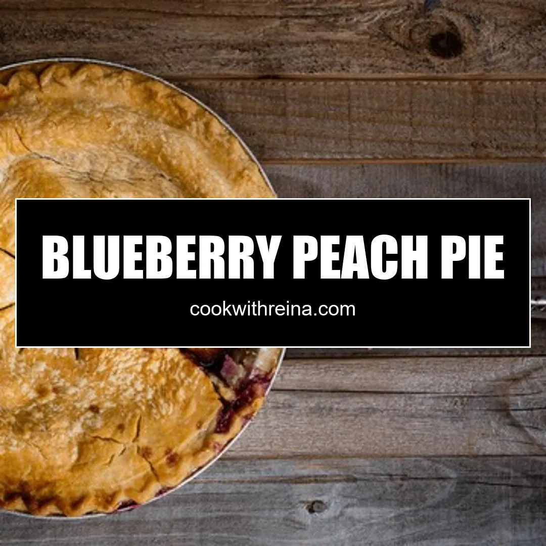 blueberry peach pie