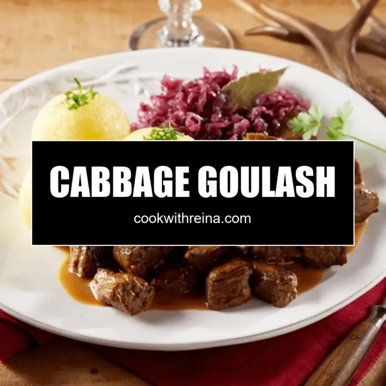 Cabbage Goulash