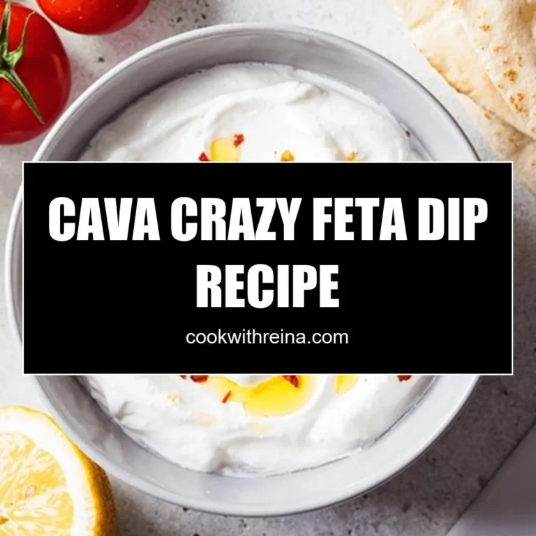 Cava Crazy Feta Dip Recipe