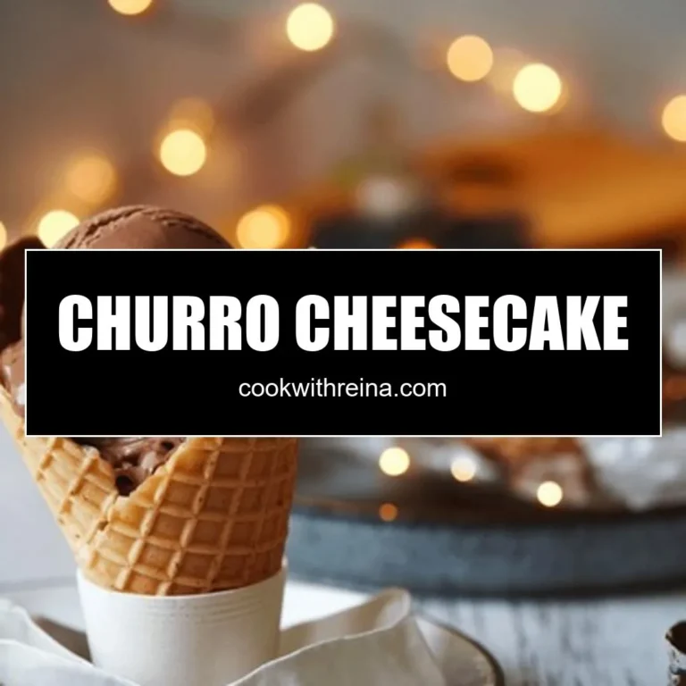 Churro Cheesecake