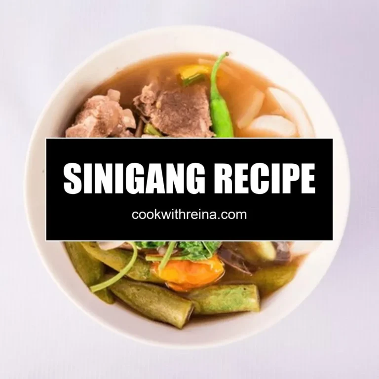 Sinigang Recipe
