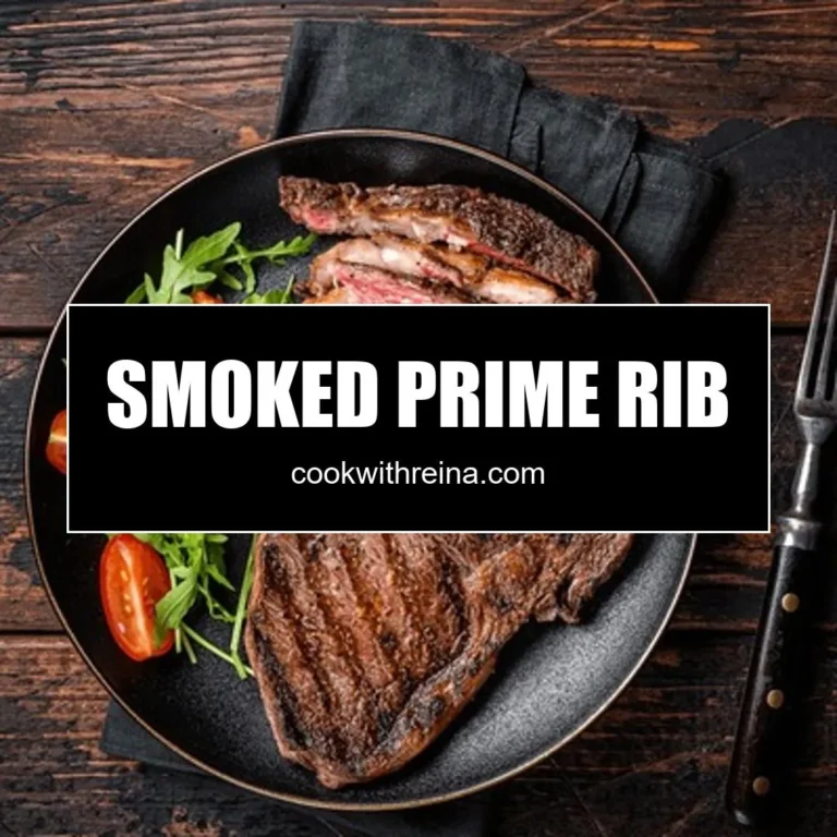 Smoked Prime Rib