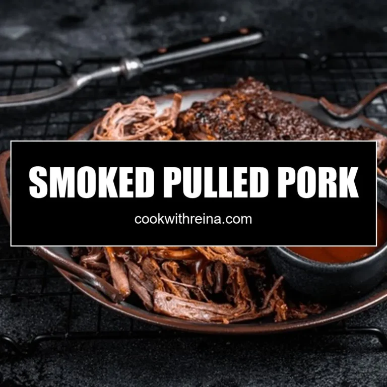 Smoked Pulled Pork
