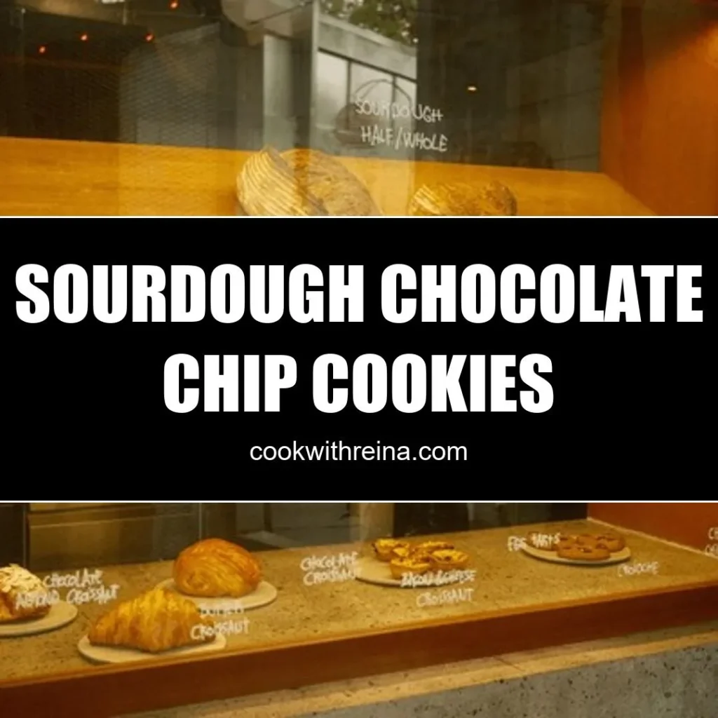 sourdough chocolate chip cookies