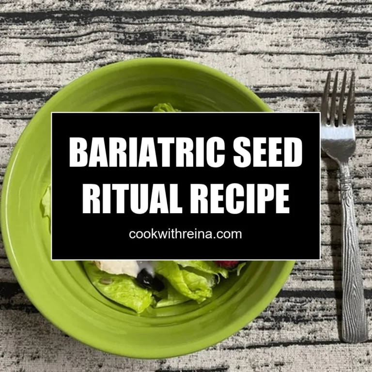 Bariatric Seed Ritual Recipe