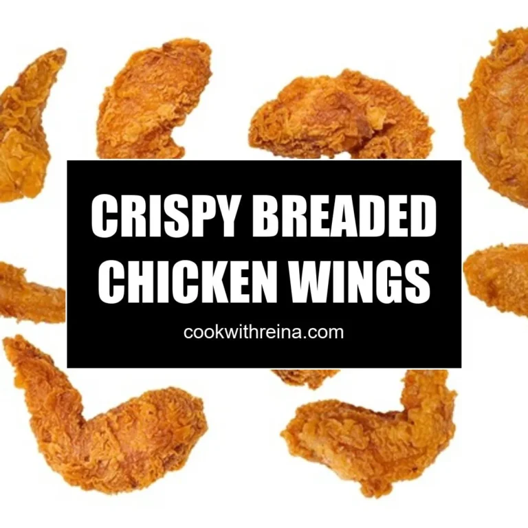 Crispy Breaded Chicken Wings