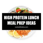 high protein lunch meal prep ideas