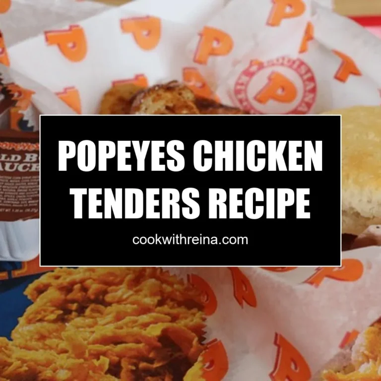 Popeyes-Style Chicken Tenders Recipe
