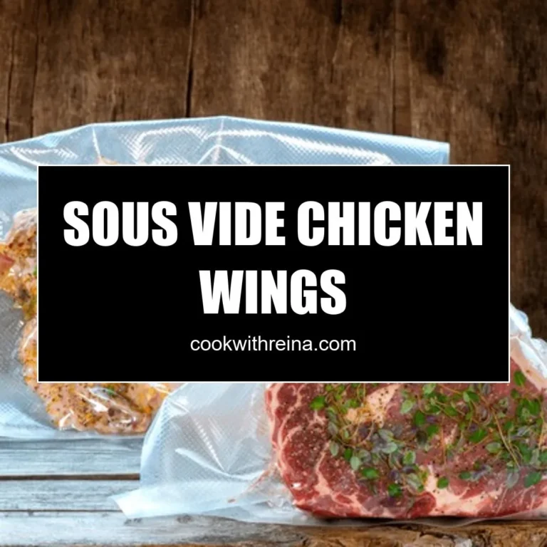 Sous Vide Chicken Wings