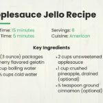 appleSauce jello recipe