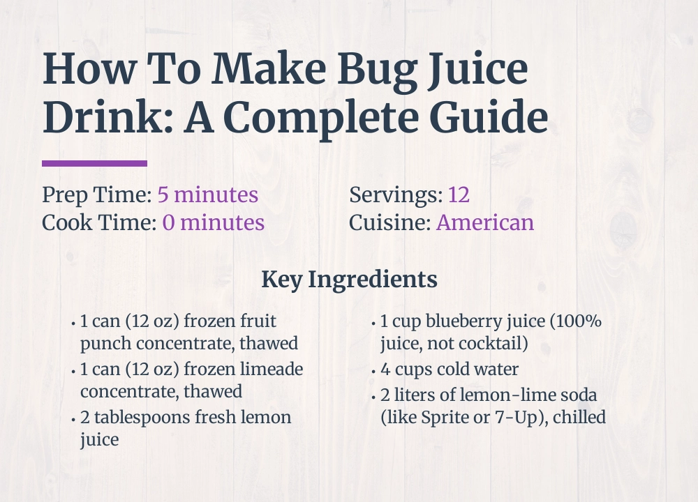 bug juice drink recipe