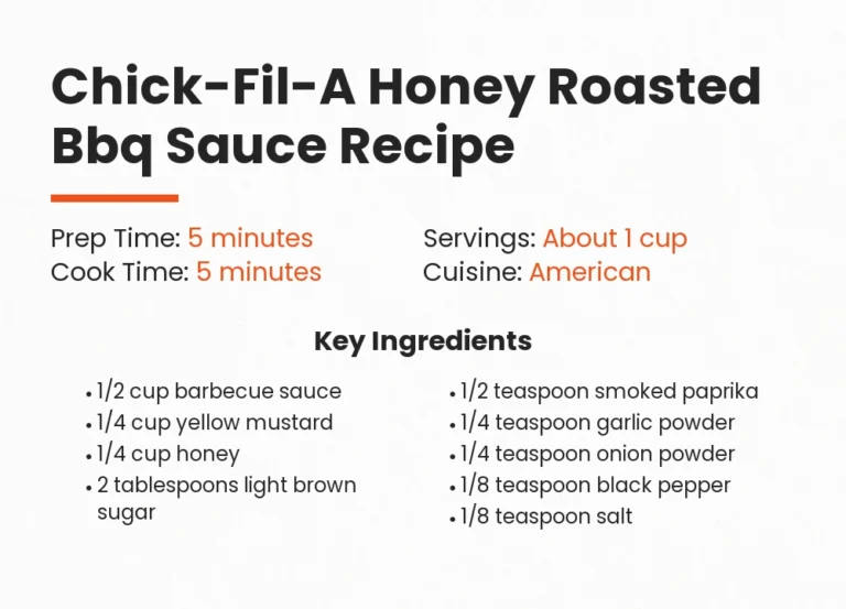 Chick-Fil-A Honey Roasted Bbq Sauce Recipe
