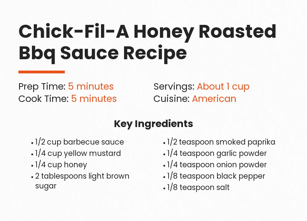 chick fil a honey roasted bbq Sauce recipe