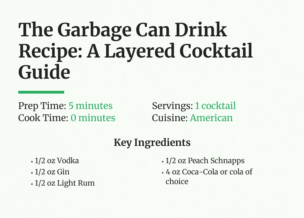 garbage can drink recipe