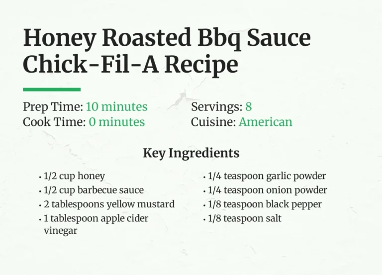 Honey Roasted Bbq Sauce Chick-Fil-A Recipe