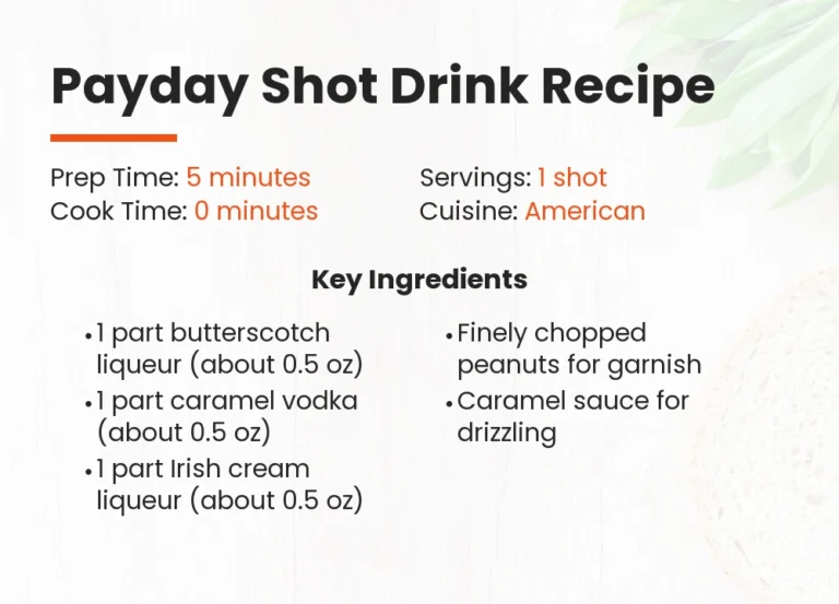 Payday Shot Drink Recipe