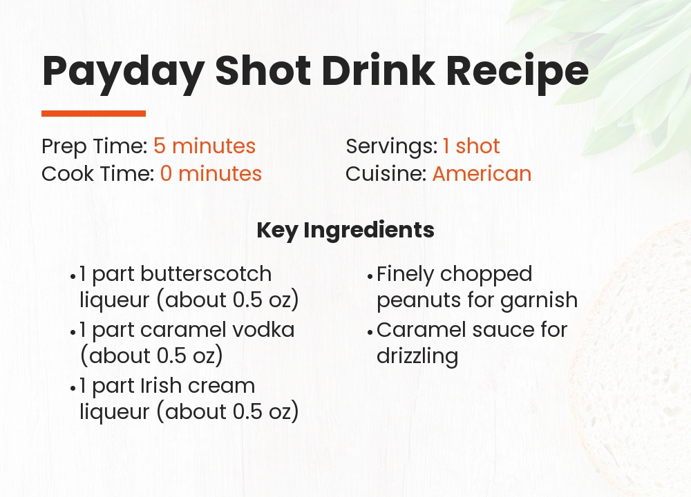 payday shot drink recipe