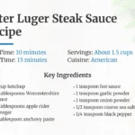 peter luger steak Sauce recipe