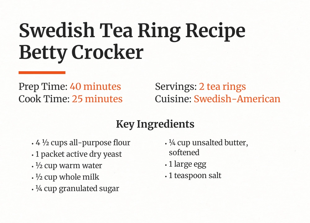 swedish tea ring recipe betty crocker