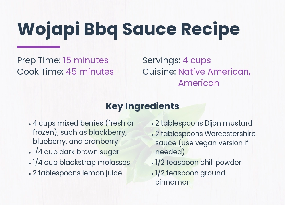 wojapi bbq Sauce recipe
