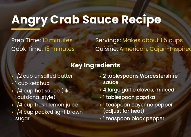 Angry Crab Sauce Recipe