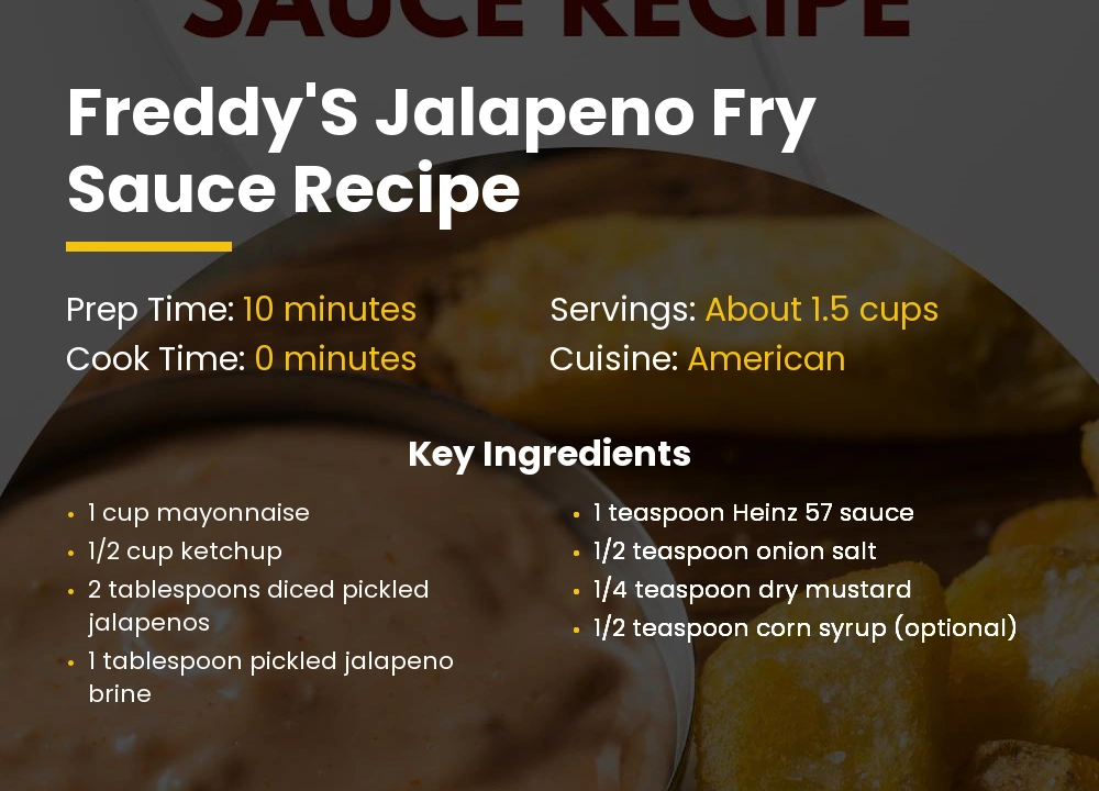 freddy's jalapeno fry Sauce recipe