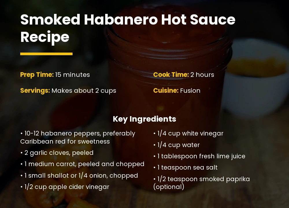 smoked habanero hot Sauce recipe