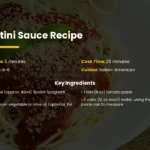 spatini Sauce recipe