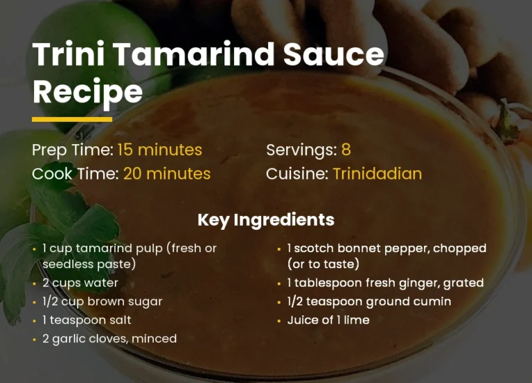 Trini Tamarind Sauce Recipe
