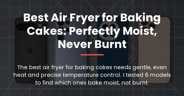 Best Air Fryer for Baking Cakes: Perfectly Moist, Never Burnt