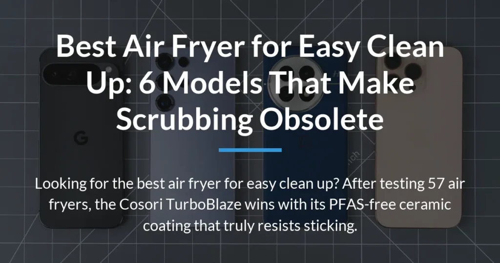 best air fryer for easy clean up