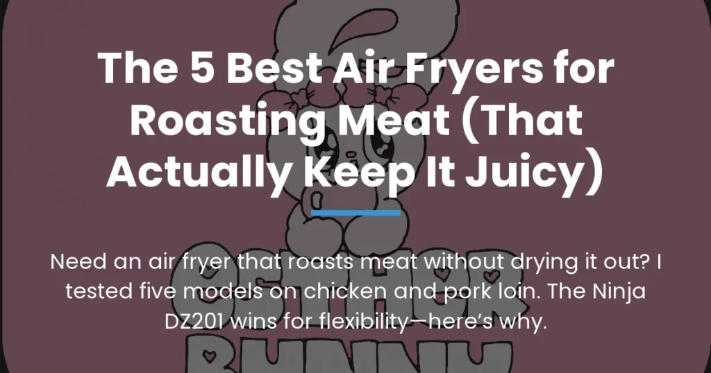 best air fryer for roasting meat