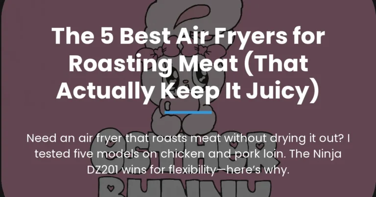 The 5 Best Air Fryers for Roasting Meat (That Actually Keep It Juicy)